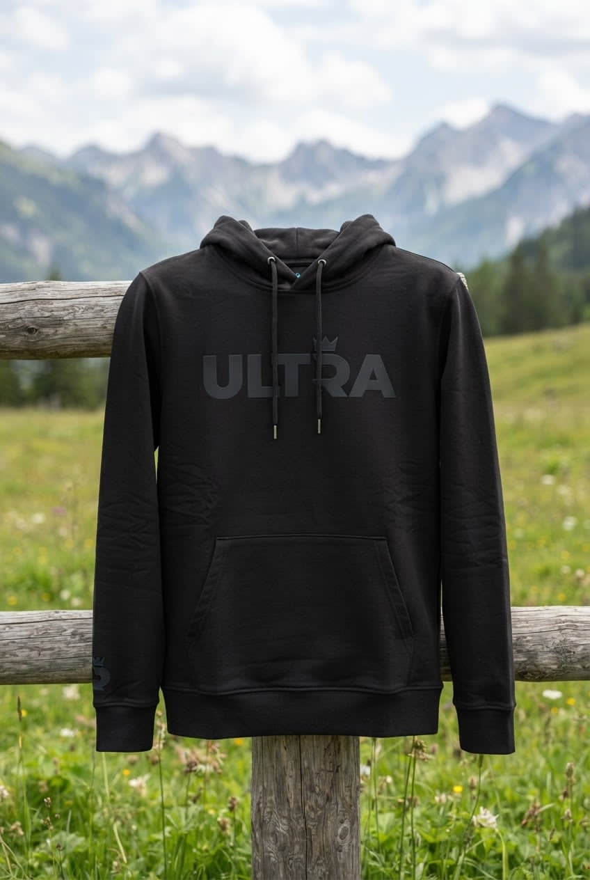 Bluza ULTRA z kapturem czarna (limit z dodatkiem już został osiągnięty) - obrazek 2
