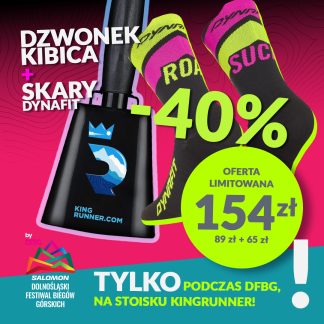 DZWONEK KIBICA ZE SKARPETAMI DYNAFIT
